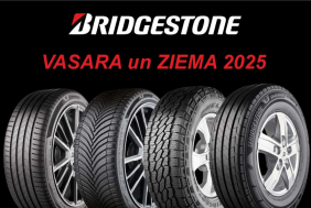 BRIDGESTONE VASARA un ZIEMA 2025
